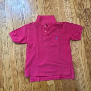 Ralph Lauren Polo Boys size 7, hot pink
